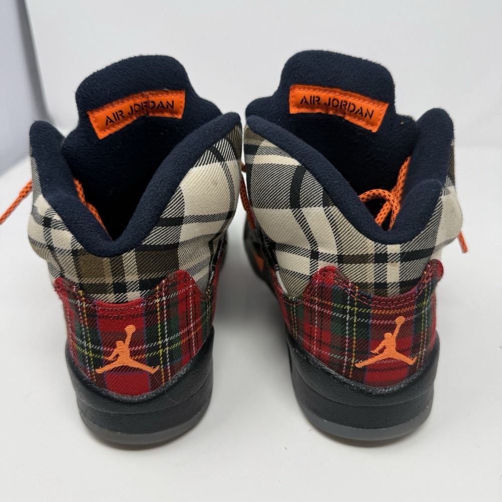 Nike Air Jordan 5 Retro GS FD4814-008 Youth 5.5Y Shoes Plaid Athletic Sneaker - Picture 4 of 12